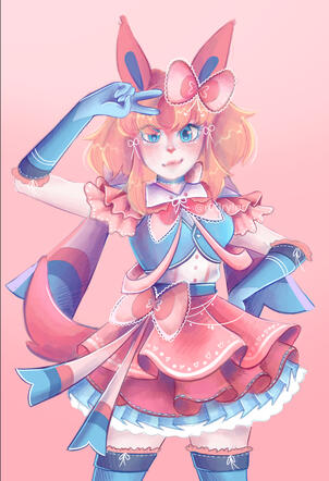 light shaded halfbody