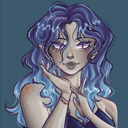 light shaded headshot